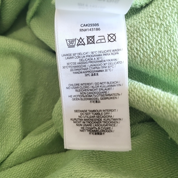 New ELEVEN PARIS Make Fashion 100% Cotton Pullover Green Sweatshirt NWT Sz Small - Picture 10 of 10